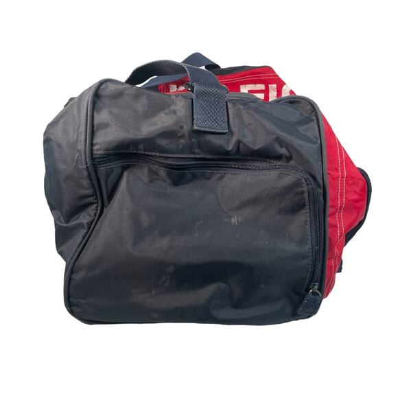 Vintage Tommy Hilfiger Duffle Bag Travel Gym Bag Large Spellout - Picture 6 of 16